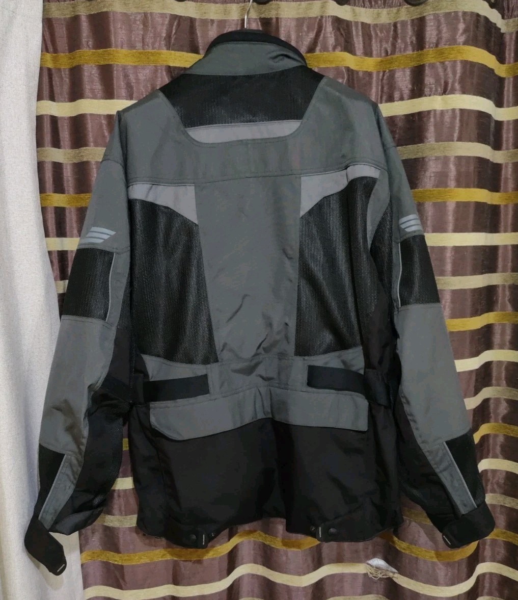 Olympia Dakar 2 Adventure 3-Pc System Jacket  3XL  Gray – CE Armor Motorcycle Ja