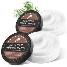 Leather Conditioner Set 2 Pack All-In-One Care treatment for Couch