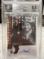 2024-25 Panini Noir Showtime Int'l Holo Gold Rookie 2/3 Jared McCain 76ers