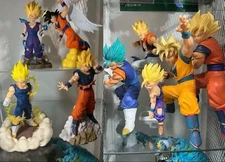Dragon Ball Figures Lot Collectible Anime Toys Preowned Slight Wear Authentic