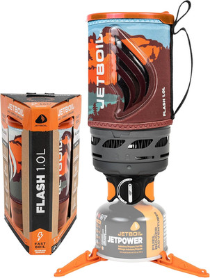Flash Portable Fast Boil Stove for Camping and Backpacking with 1-Step Auto Igni