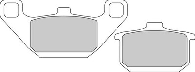 Road Passion Pastiglie Freno A Disco Semi-Metalliche – Compatibili Shimano, WINZIP, USAGI E Altri - 2