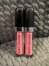 Lot Of 2 Marc Jacobs Enamored Hi-Shine Gloss Lip Lacquer 302 Travel Size