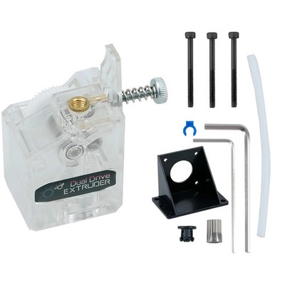 Bowden Dual Gear Drive Extruder Upgraded V3.0 Extruder for Creality CR10, Ender