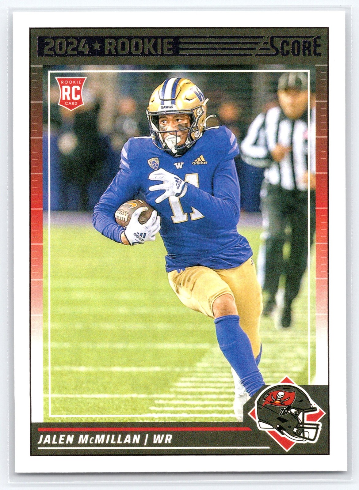 2024 Score #380 Jalen McMillan Tampa Bay Buccaneers Rookie