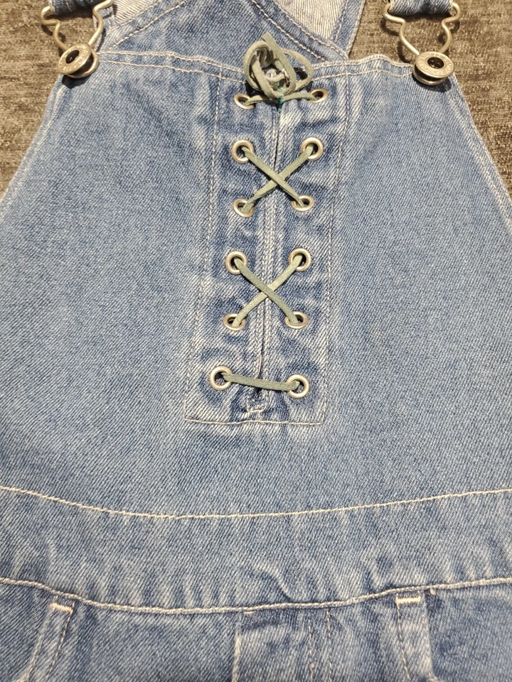 Mono decorado vintage 100 % algodón descolorido Glory Club para niñas ¡talla 8!! Foto 4 de 4