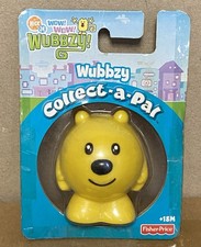 Fisher Price Nickelodeon Wow Wow Wubbzy Figure Toy Collect A Pal 2.5" Tall 2008