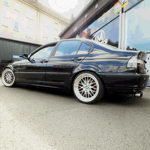Ruedas completas de verano de cama baja 8,5+9,5x19 UA3 225/35R19+255/30R19 para BMW E90-93 - Imagen 5 de 8