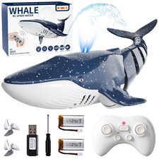 2.4Ghz Remote Control Whale Shark Toys for Boys Kids, 118 Scale High Simulati...