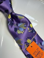 NWT VERSE 9 MULTI COLOR FLORAL STYLE PRINT SILK DESIGNS NECK TIE HANKY