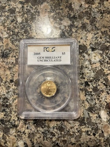 American Eagle 2005 $5 Gold Coin PCGS Uncirculated