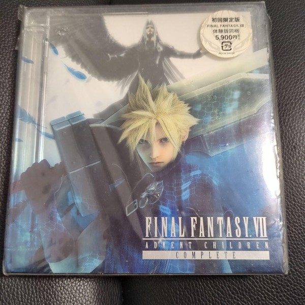 Final Fantasy Vii Advent Children Complete Blu-Ray W/ Ffxiii Trial PS3 Sealed-image