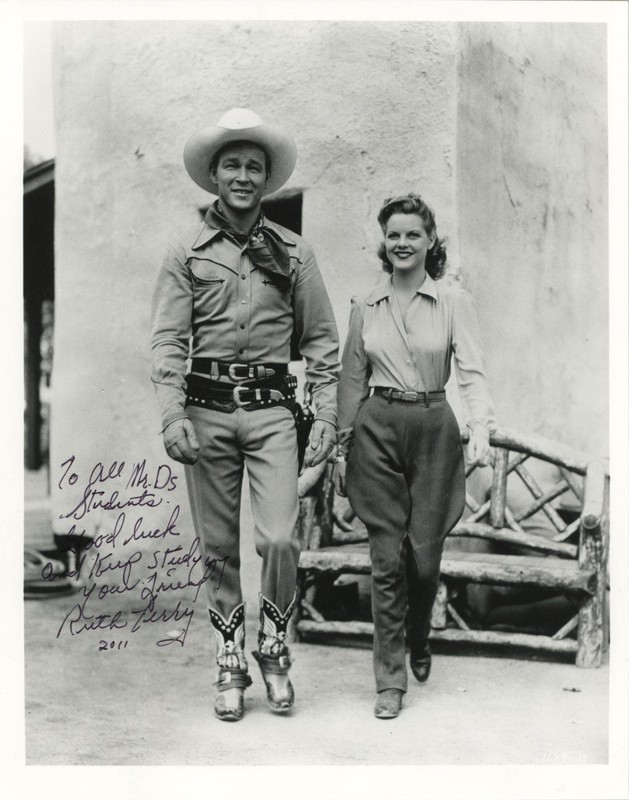 Ruth Terry- Signed Photograph