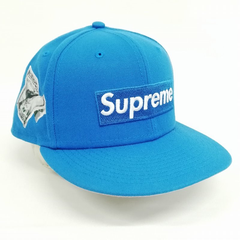 Supreme 22Aw Money Box Logoera Cap 7 5/8 60.6Cm Blue | eBay
