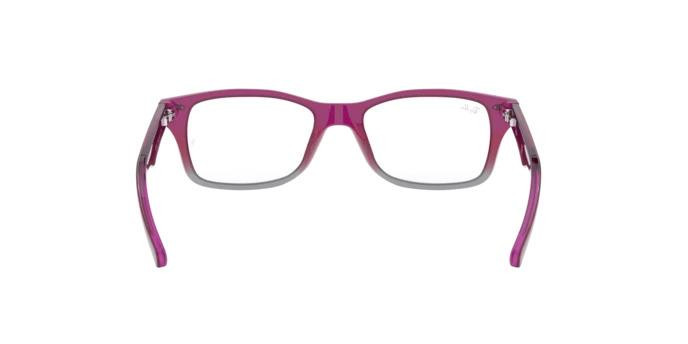 RAY-BAN KIDS RY1531 3648 TRANSPARENT PINK ON GRAY 46-16-125 Brand New