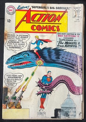 ACTION COMICS #303. August, 1963. DC Comics. Low grade reader.