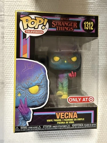 Funko Pop! Stranger Things Vecna #1312 Target Exclusive Blacklight