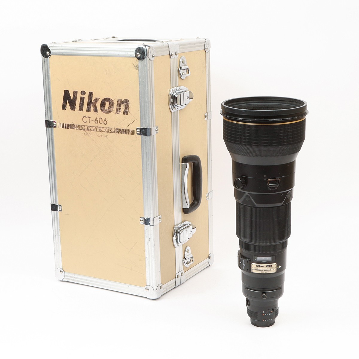 ニコン Nikon AF-S 600/4 ED IF DII ブラック Nikon NIKKOR AF-S D ED-IF II 600mm f/4 II D IF ED Lens for