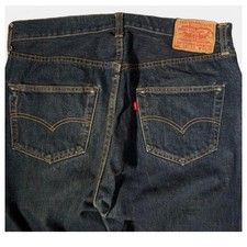 Levi's 501XX Valencia 555 Selvedge Denim W36 L36 USA 1998 Repro Big E F/S