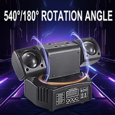 36W RGBW Laser Moving Head DMX512 Sound Active for Club Stage Party