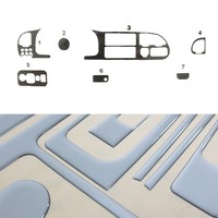 Innenraum Dekor Cockpit FüR Ford Transit 1997-2000 Aluminium Optik 8Tlg