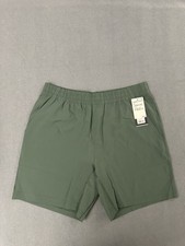 Medium Rhone X Anniversary Gym Shorts 7" Jungle Green Performance 4 Way Stretch