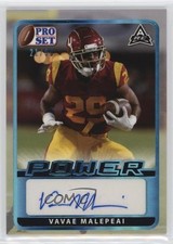 2021 Leaf Pro Set Power Platinum Spectrum Foil 21/99 Vavae Malepeai Auto 0l2
