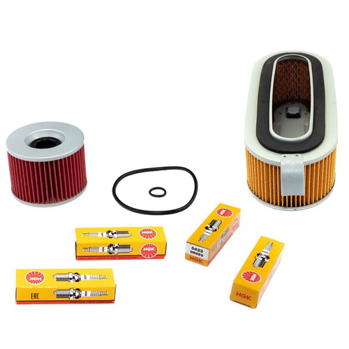 Wartung für Honda CB 900 F F2 Bol d'Or 1979-83 Set Luftfilter Ölfilter Zündkerze - Bild 4 von 5