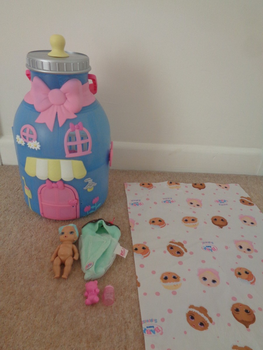 Baby Born Surprise Baby Bottle House with Baby
