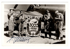 Erwin Fischer (1912-1996) Signed Original Photo Autographed Luftwaffe Pilot WWII