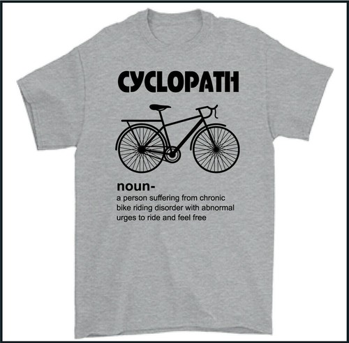 Cyclopath Herren Lustige Fahrrad T-Shirt Mountainbike MTB Racer Straße - Bild 17 von 23