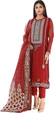 Ready to Wear Pakistani - Indian Shalwar Kameez with Dupatta, Three Piece Set