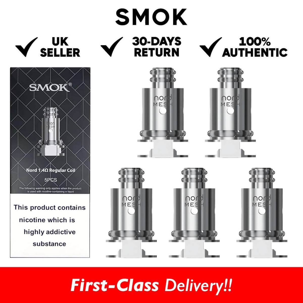 elf bar vape uk Smok Nord Replacement Coils