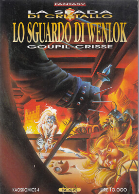 KAOSKOMICS 4 - The Crystal Sword - THE LOOK OF WENLOK - ITA NEW