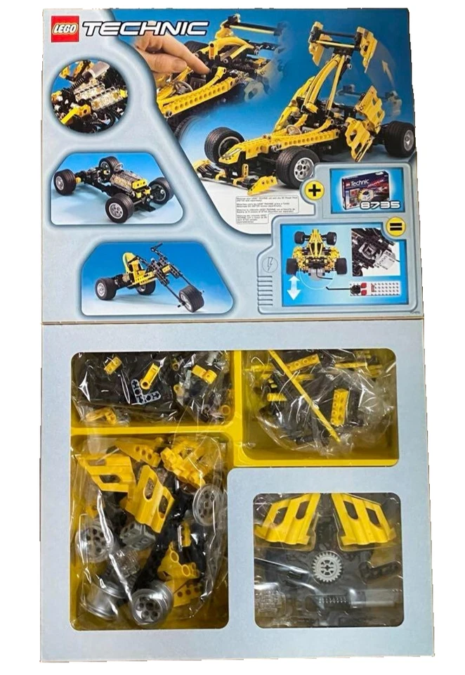 LEGO 8445 Technic Indy Storm 1999 coche de carreras juego de caja sellada Foto 2 de 4
