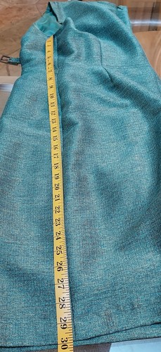 Gorgeous Antonio Melani Genuine Golden Green Dress - Size 14 - Picture 18 of 19