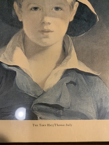 The Torn Hat,By Thomas Sully,Vintage, Excellent Condition - Picture 2 of 4