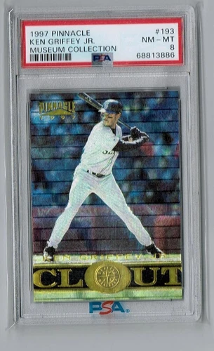 1997 Pinnacle Museum Collection Ken Griffey Jr. #193   PSA 8    4119*