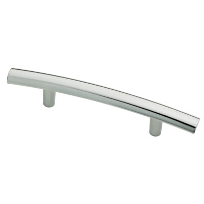 Brainerd P24425W-PC 3'' Chrome Caroline Arched Cabinet Drawer Pull