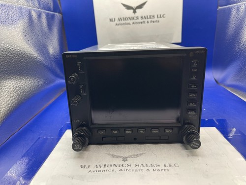 GARMIN GNS 530W WAAS GPS/NAV/COMM14/28 VDC P/N 011-01065-40 WITH TAWS FAA 8130-3