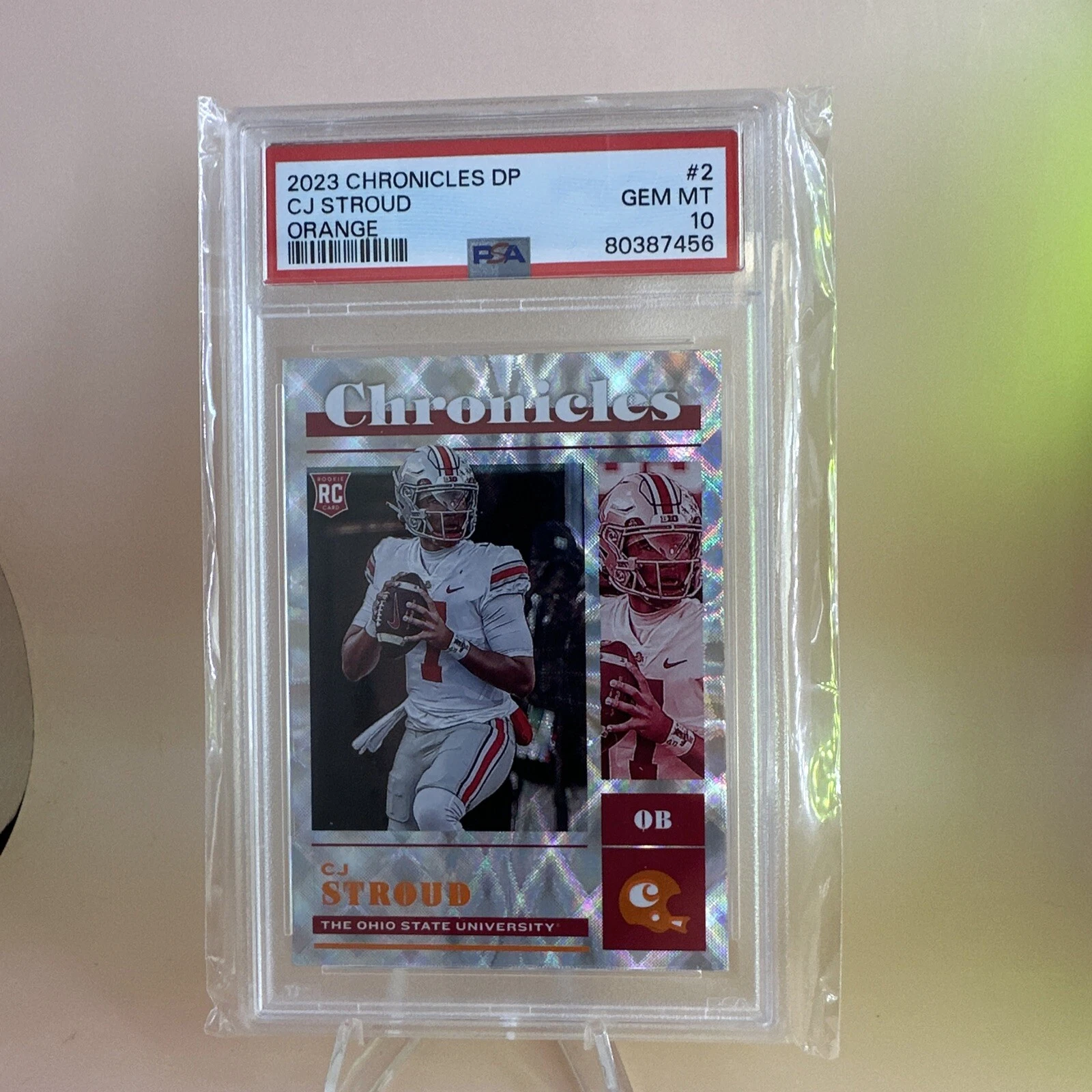 CJ Stroud Panini Chronicles Draft Picks #2 Orange