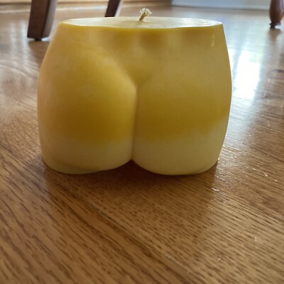 Caiyu CAIA LE PETIT DERRIERE yellow Tiered 1.3KG 21 CANDLE NEW IN Open BOX