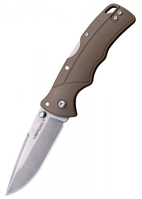 Cold Steel Taschenmesser Verdict Spear Point 4116SS Flat Dark Earth Griff Folder