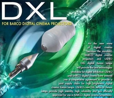 Ushio 4200W DXL-40BAF/LU Xenon Luminity Lamp for Barco Projectors (5003290)