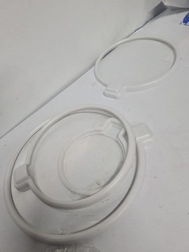 MIRACLE Bowl LIDS SET OF 4 VACUUM SEAL FOR FRESH FOOD REUSABLE - Picture 3 of 4