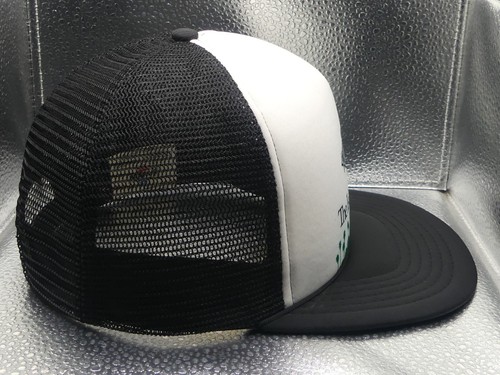 Tropicana The Island Of Las Vegas Winner White Black Rope Mesh Trucker Hat Cap - Picture 6 of 14