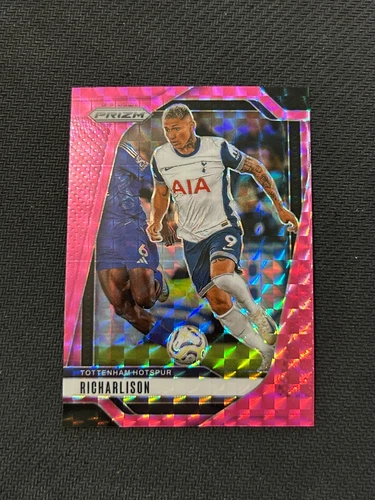 2024-25 Prizm Premier League Pink Mosaic Prizm Richarlison #70