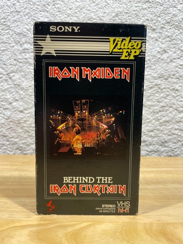 Iron Maiden VHS Home Video Lot (4 VHS Tapes) - Bild 5 von 12