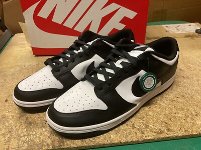 DS MENS NIKE DUNK LOW RETRO BLACK & WHITE PANDA DD1931 100 SZ 14