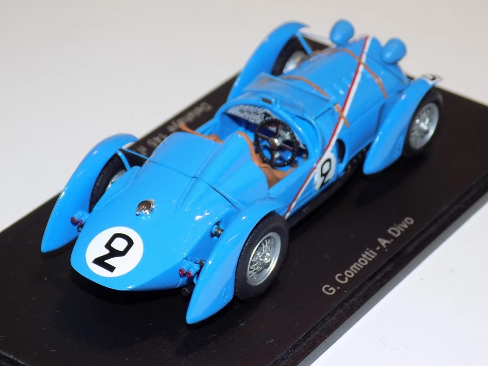 1/43 Spark Delahaye 145 汽车 #2 1938 24 H 勒芒 S2726 — 第 2/3 张图片
